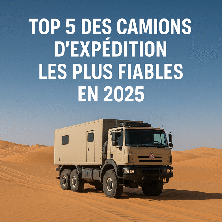 Top 5 des camions d’expédition les plus fiables en 2025