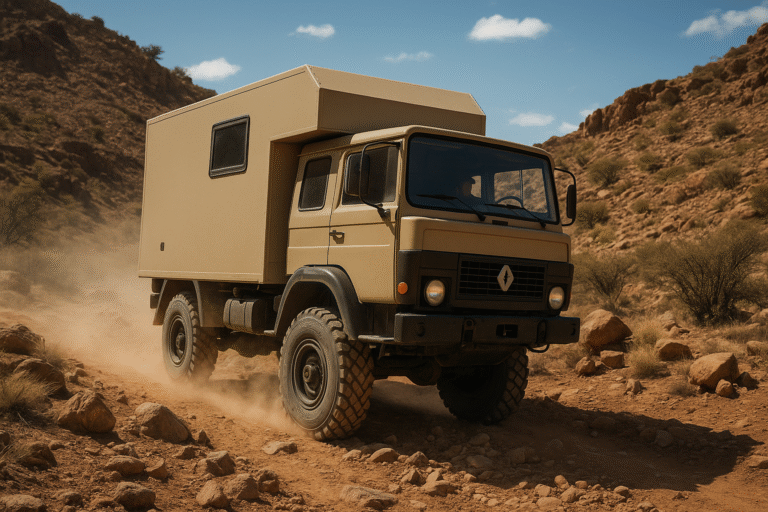 « La puissante aventure tout-terrain avec le Renault TRM 2000 : découvrez sa fiche technique complète ! »