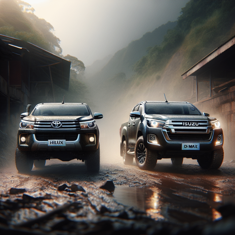 « Pick-up pour l’aventure : duel entre le Toyota Hilux et l’Isuzu D-Max ! »