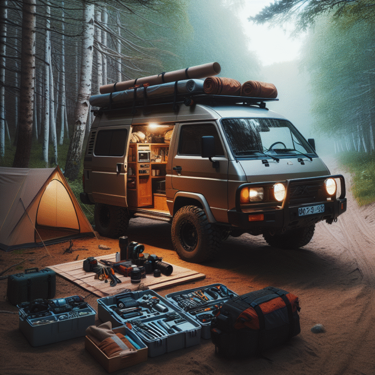 « À la conquête de l’aventure : le van 4×4, le compagnon idéal pour explorer les pistes sa