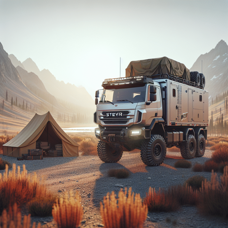 « À la conquête de l’aventure avec le puissant camion léger 4×4 ! »