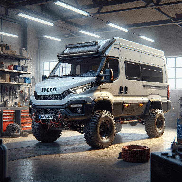 « Le van tout-terrain : le compagnon idéal pour les aventures en plein air ! »