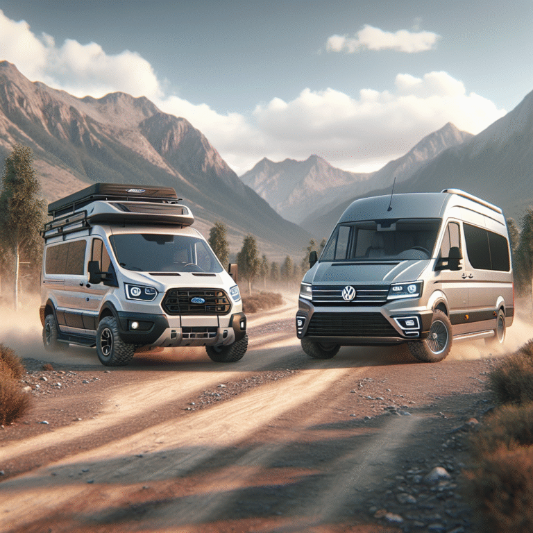 « Du bitume à la boue : le van 4×4, le compagnon idéal pour s’aventurer hors des sent