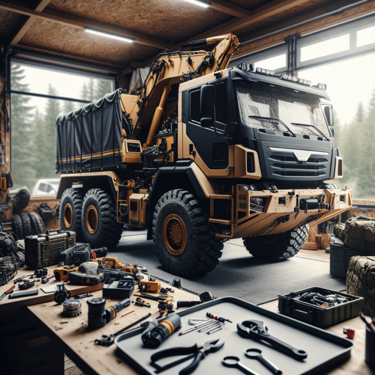 « Sur les routes du défi : Le camion chantier, roi de l’aventure ! »