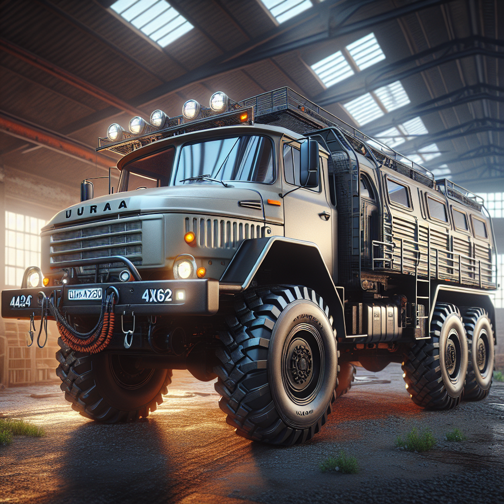 "Exploration extrême : découvrez le nouveau camion lourd 6x6 pour vos aventures en tout terrain !" 4 « Exploration extrême : découvrez le nouveau camion lourd 6×6 pour vos aventures en tout terrain ! »